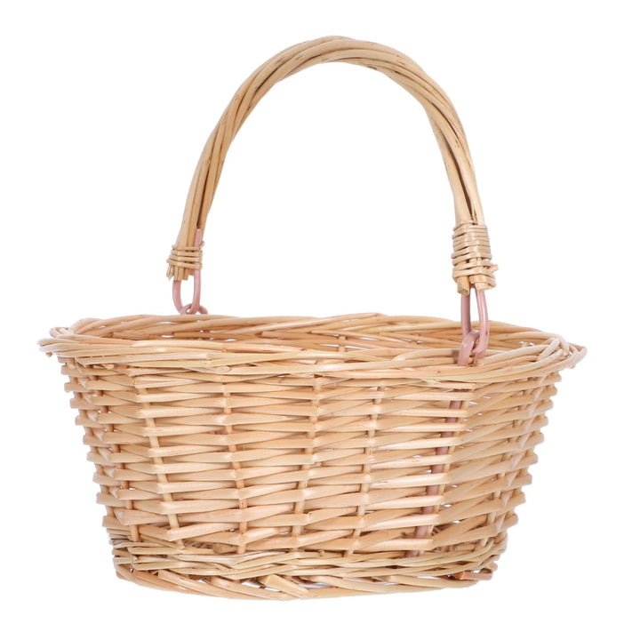 BESPORTBLE Picknick Einkaufskorb Geschenkkorb Obst Und Gemüsekorb Garten Erntekorb Geflochtener Obst