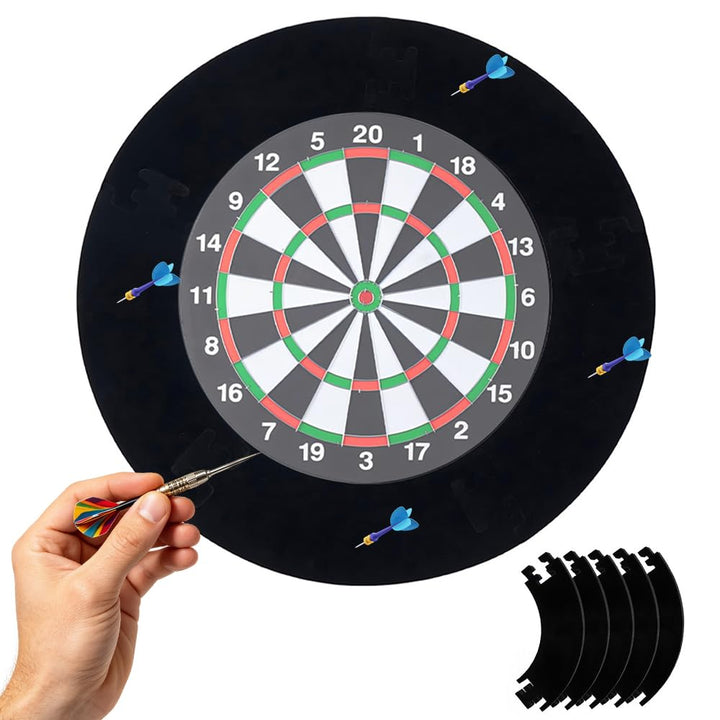 Foreverup 45.5cm Dartscheibe Schutzring, Dart Catchring Surround