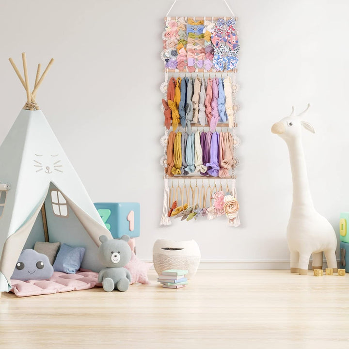 Stirnbandhalter Schleifen Organizer für Mädchen Haarschleifen Halter Baby Stirnband Haarschmuck Orga