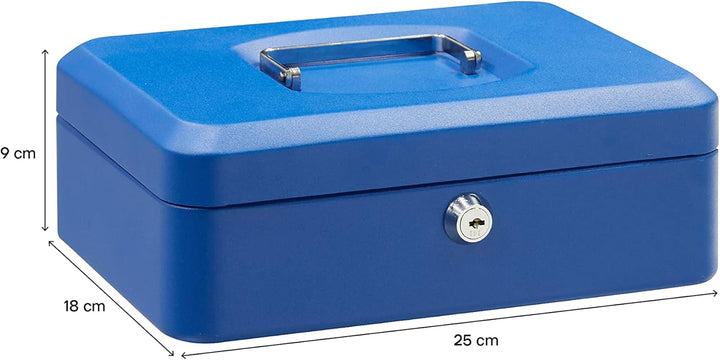 ARREGUI Elegant C9235 Geldkassette aus Stahl | Geldbox | 25 cm breit | Abschliessbare Kasse mit Geld