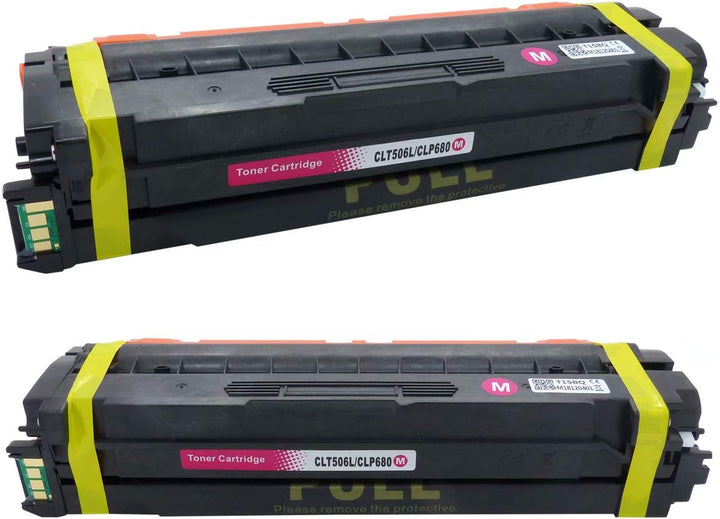 LOSMANN 1x Magenta Toner Kompatibel für Samsung CLT-506L CLT-M506L M506 für Samsung CLP-680 CLP-680D