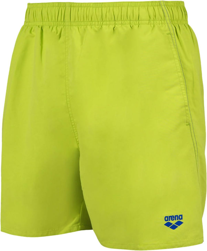 ARENA Herren Fundamentals Boxer R Swim Trunks M 688 Soft Green-neon Blue, M 688 Soft Green-neon Blue