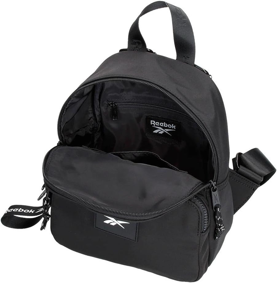 Reebok Damen Elsie Gepäck- Kuriertasche Mochila Schwarz, Mochila Schwarz