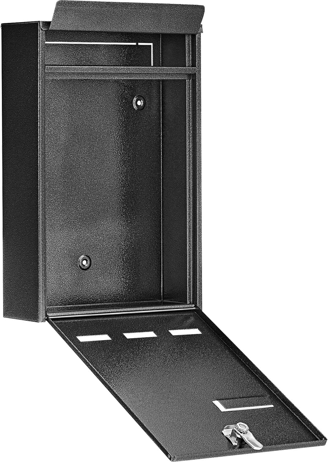 Burg-Wächter, Anlagenbriefkasten, A5 Einwurf-Format, Verzinkter Stahl, Pocket 5871 E, Eisen Stahl Ei