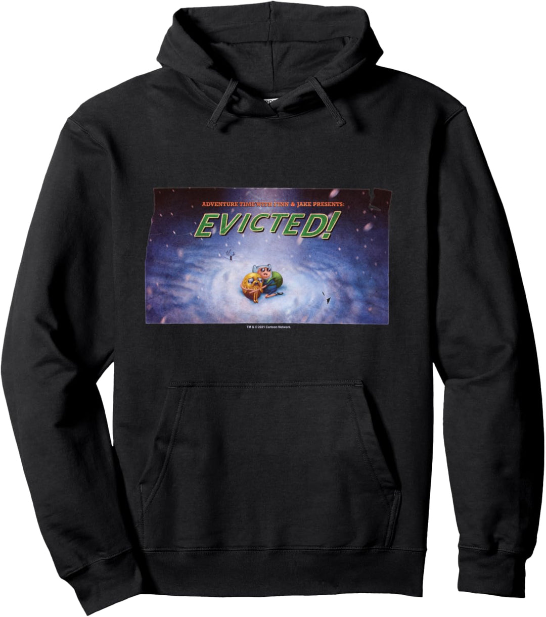 Adventure Time Evicted! Card Pullover Hoodie