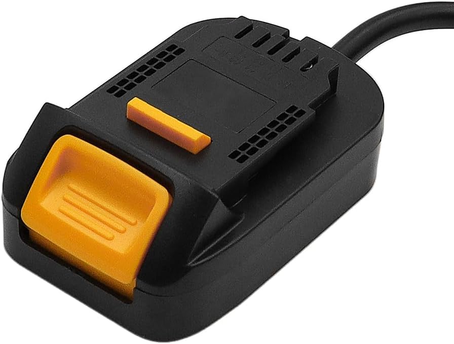 Namvo Akkuhalter für Dewalt 18/20 V tragbares Akku-Verlängerungskabel, Gewichtsreduzierer für Elektr