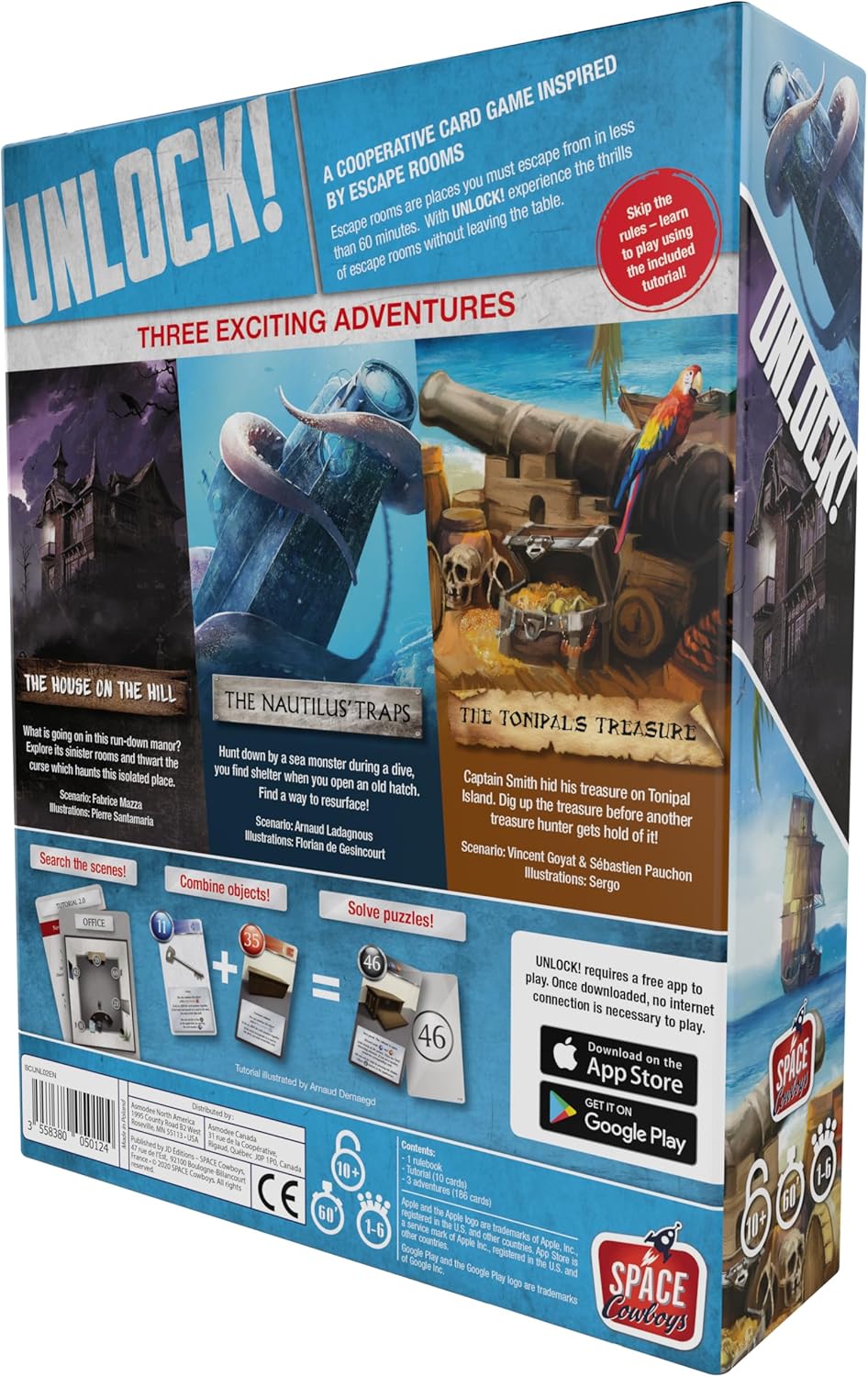 Space Cowboys ASMSCUNLOCK02EN Unlock 2 Mystery Adventures Game, English Schalte 2 frei! - Mystery Ad