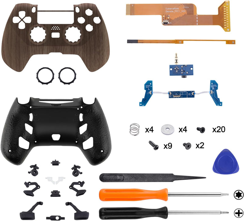 eXtremeRate DECADE-Turnier-Controller(DTC) Remap Kit für ps4 Controller JDM-040/050/055, Remap Board
