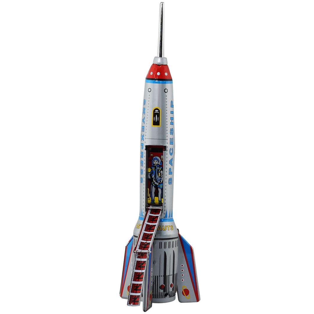 Superfreak Rakete - Skyexpress - Blechroboter - Retro Blechspielzeug Modell 05, Modell 05