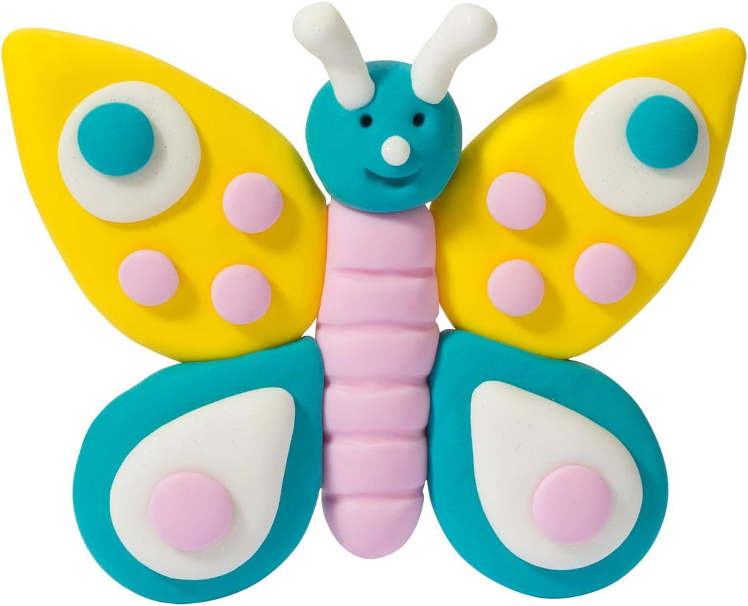 Staedtler 8034 10 LY Fimo kids form&play Set Butterfly (superweiche, ofenhärtende Knete, kinderleich