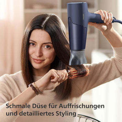 Philips 5000 Series Haartrockner – Föhn mit ThermoShield Technologie, Volumendiffusor und 9 mm und 1