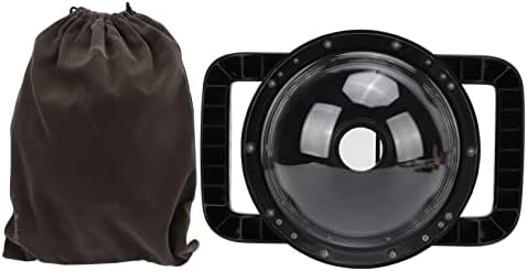 Annadue Dual Handle Stabilizer Grip Dome Port Objektiv Tauchtasche für DJI OSMO Action Kamera, mit A