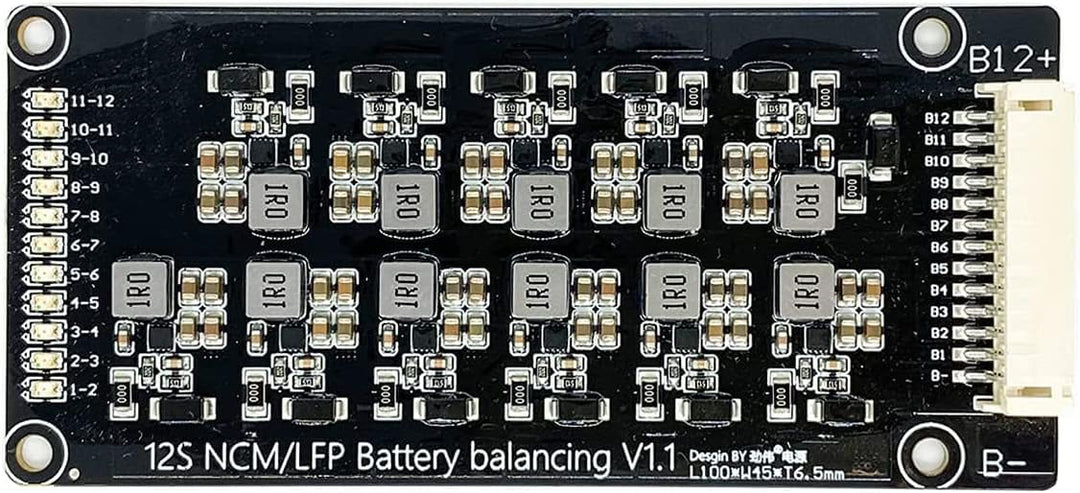 TECNOIOT 1 STÜCKE 12 S 1,2 A Li-Ion Lifepo4 Lithium Batterie Aktiver Equalizer Balancer Induktives B
