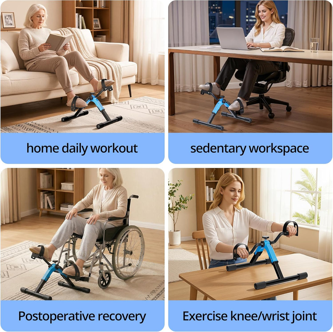 Pedal Exerciser mini Heimtrainer für Bein- und Armübungen