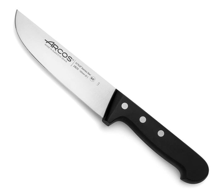 Arcos Serie Universal - Metzgermesser - Klinge Nitrum Edelstahl 150 mm - HandGriff Polyoxymethylen (