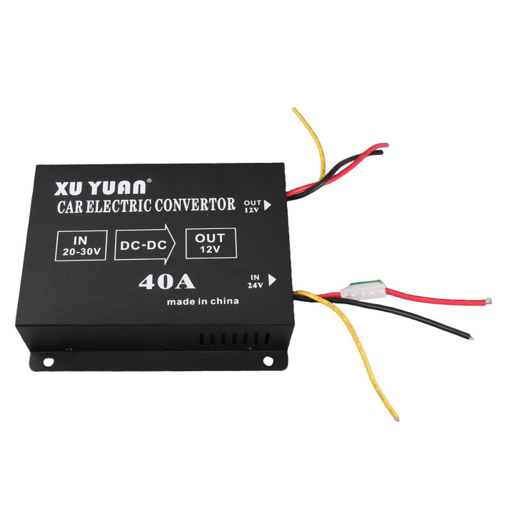 KIMISS Auto Stromrichte Spannungsreduzierer DC 24 V zu 12 V Power Converter Elektrische Inverter Spa