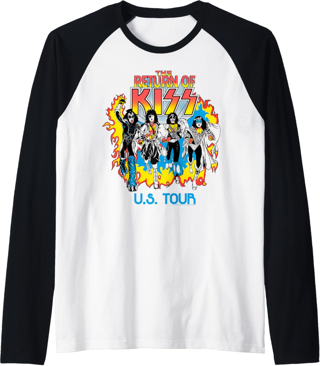 KISS - Rückkehr des KISS Raglan