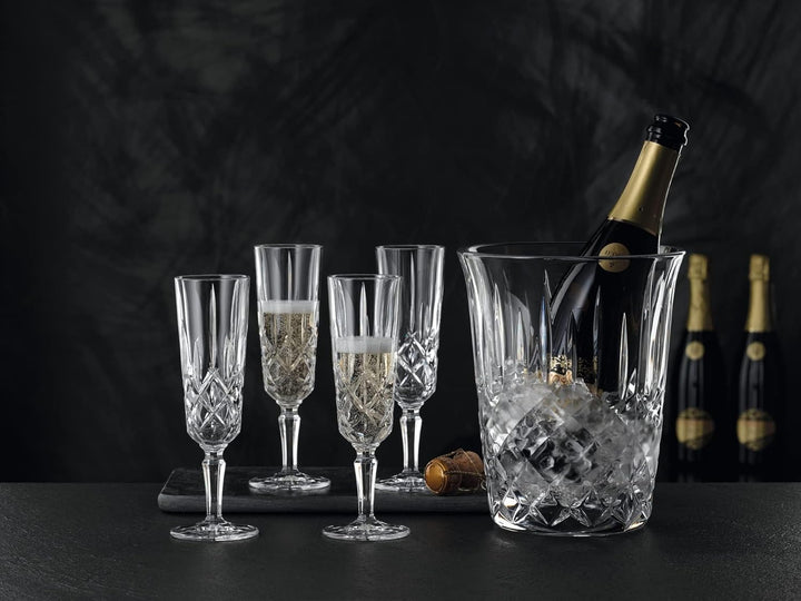 Nachtmann Weinkühler, Flaschenkühler, Kristallglas, Höhe: 22,5 cm, Noblesse, 102385 Weinkühler 1 Stü