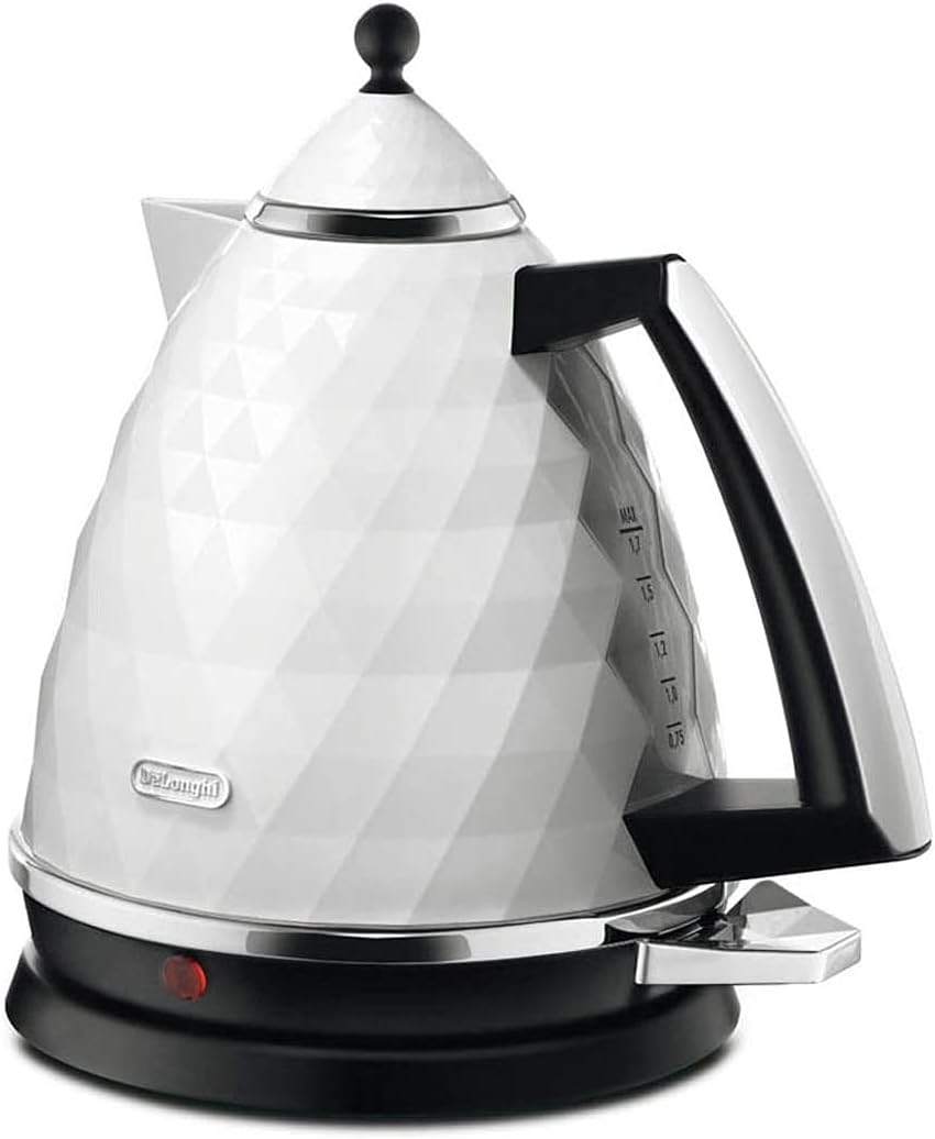 DeLonghi KBJ 2001.W Wasserkocher, weiss