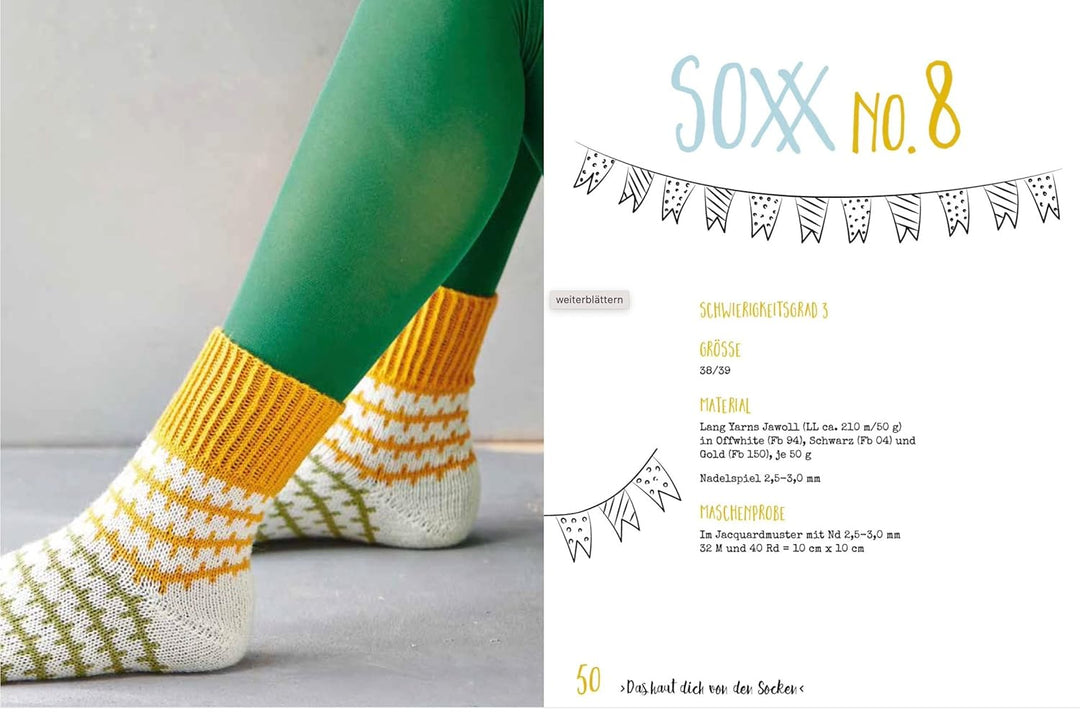 SoxxBook by Stine & Stitch: Mustersocken stricken. Entwirf dein ganz persönliches Sockendesign. Mit