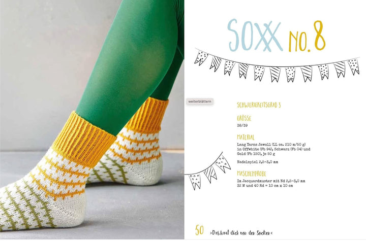 SoxxBook by Stine & Stitch: Mustersocken stricken. Entwirf dein ganz persönliches Sockendesign. Mit