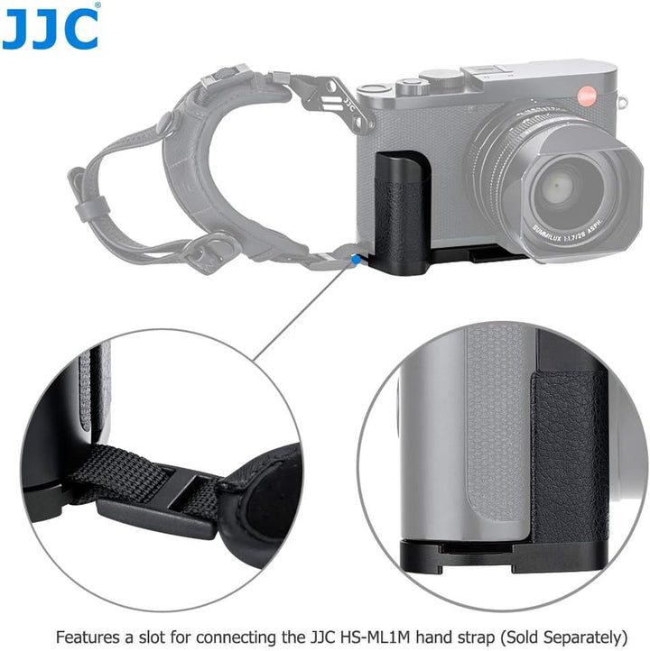 JJC Arca-Typ Kamera Handgriff für Leica Q2 Vollbild-Kompaktkamera Ersetzt Leica 19540 Hand-Griff Ver
