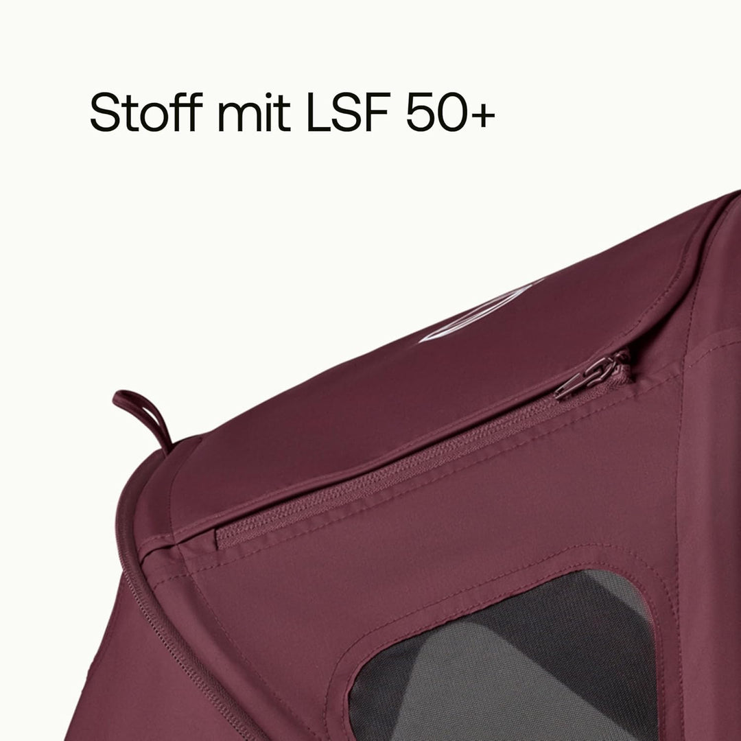 Bugaboo Dragonfly Sonnendach mit Lüftungsfenstern, ausziehbar für zusätzlichen und optimalen Sonnens