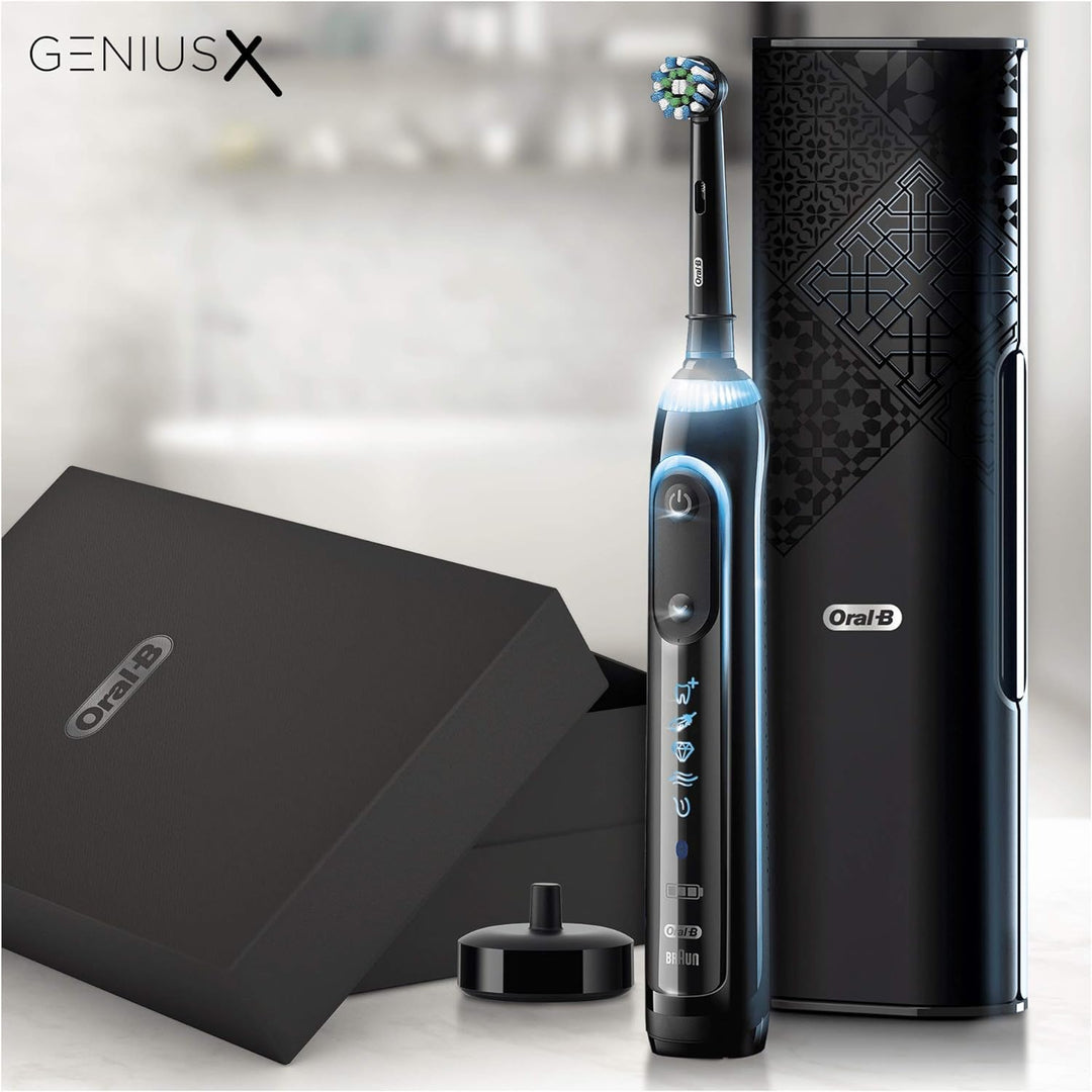 Oral-B Genius X Luxe Edition 20000 Midnight Black Elektrische Zahnbürste Oral-B Genius X 20000 Luxus