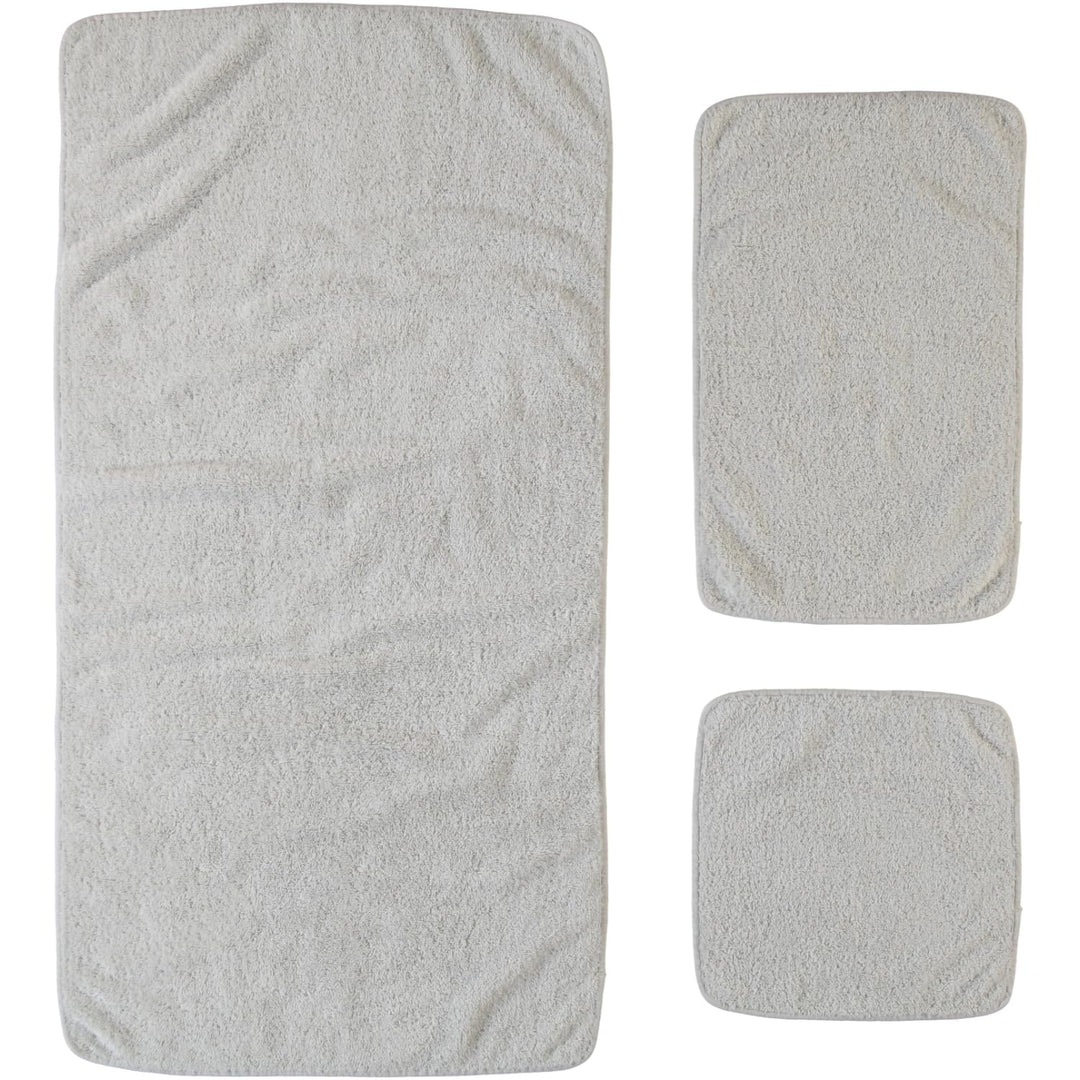 Rhomtuft Handtücher Loft perlgrau - 11 Handtuch 50x100 cm, Handtuch 50x100 cm