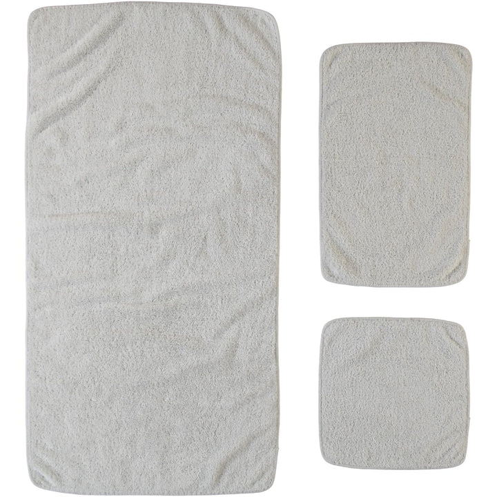 Rhomtuft Handtücher Loft perlgrau - 11 Handtuch 50x100 cm, Handtuch 50x100 cm
