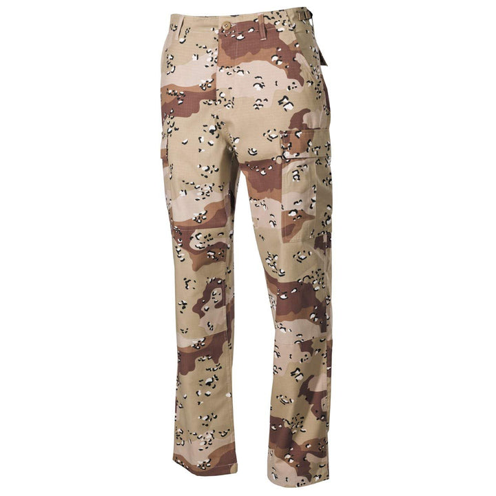 MFH Herren Kampfhose Us Bdu Rip Stop Hose, 6 Farben Desert, M EU