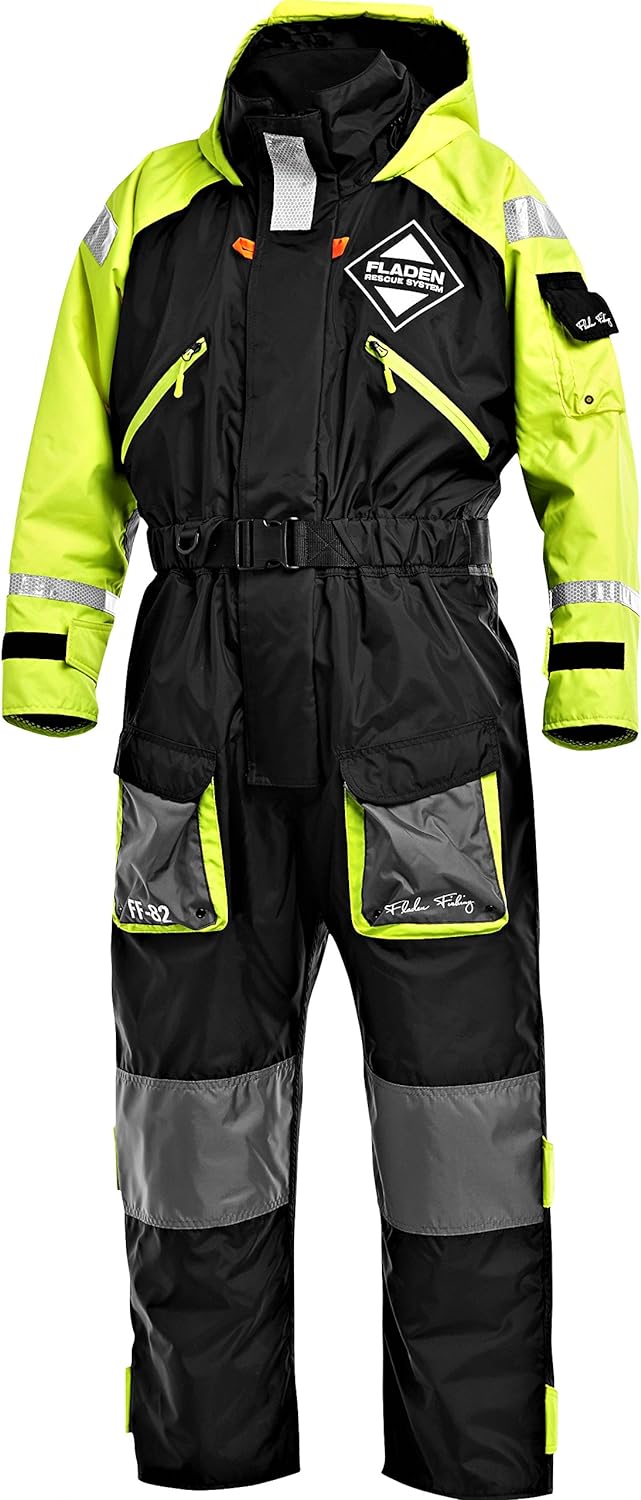 Fladen Rescue System Schwimmanzug / Floatinganzug verschiedene Grössen / Überlebensanzug Norwegen Me