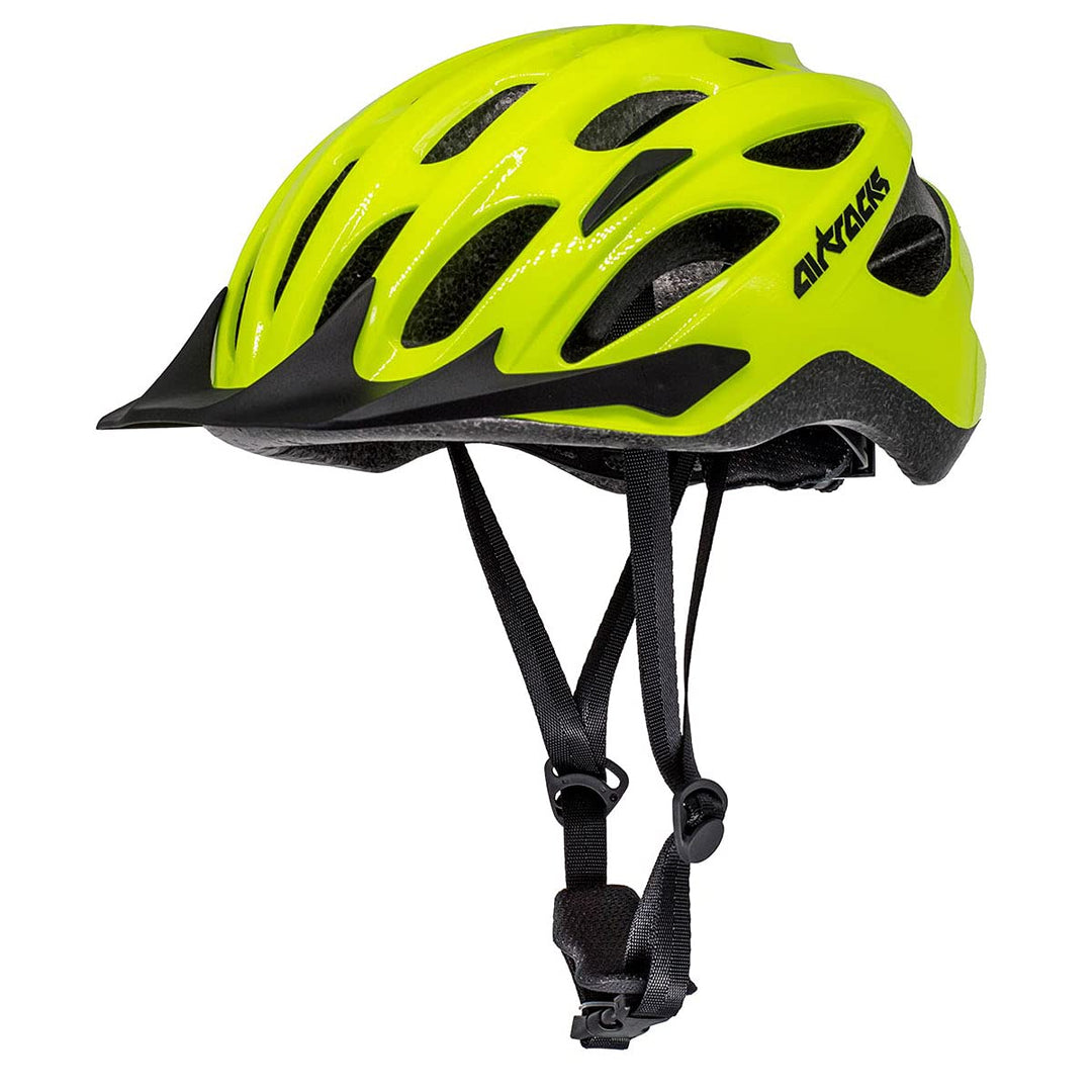 Airtracks Fahrradhelm für Damen und Herren Star K-60 - Allround Radhelm - Visier - Leichter EPS-Körp