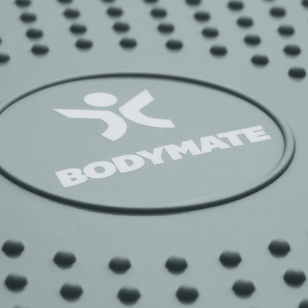 BODYMATE Ballsitzkissen inkl. Pumpe 34cm Durchmesser - Balance-Kissen, Luftkissen, Balance Pad, Nopp