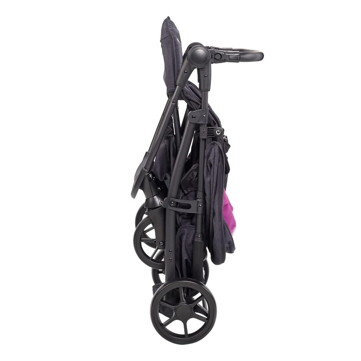 BABYGO Kinderwagen 3 in 1 Styles - Sportaufsatz und Wanne jeweils separat und Auto-Babyschale - Wick