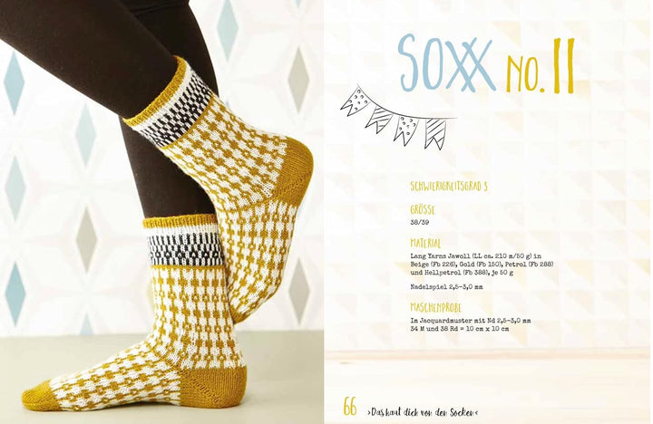 SoxxBook by Stine & Stitch: Mustersocken stricken. Entwirf dein ganz persönliches Sockendesign. Mit