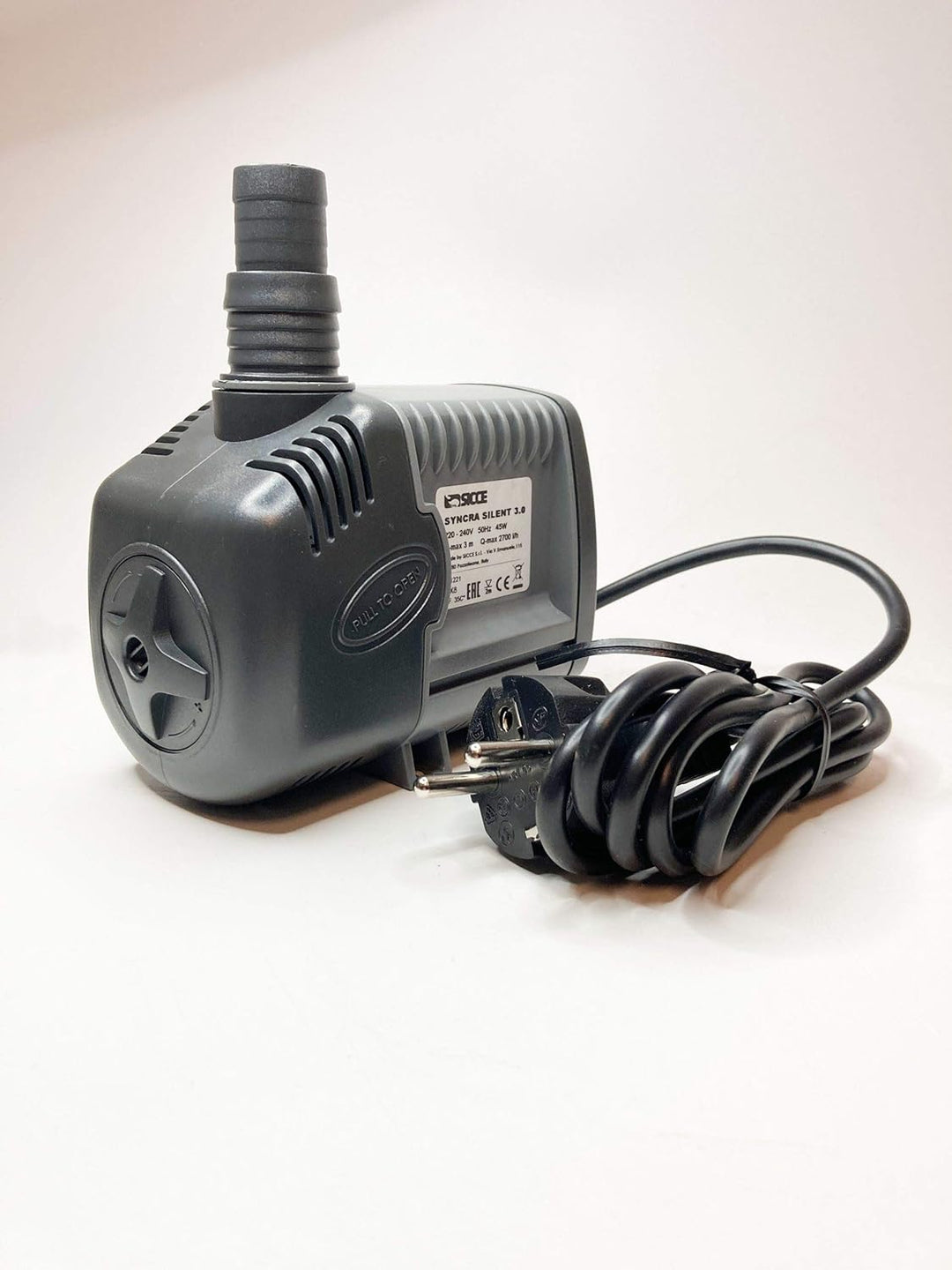 Zimmerbrunnenpumpe Sicce Syncra Silent 3.0 Wasserpumpe (45W, 2700 l/h, 3,0 m Förderhöhe), hochwertig