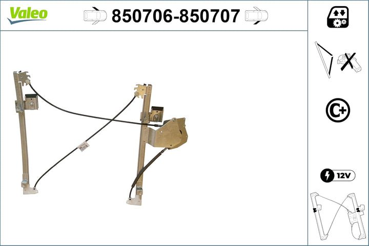 VALEO Fensterheber 850706
