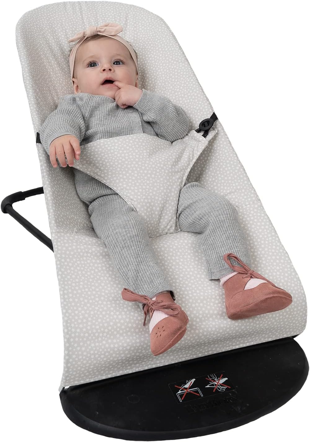 Babyline Haesbe Hängematte, Sterne, Beige,