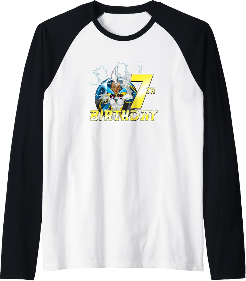 Marvel X-Men Storm 7th Birthday Portrait Raglan