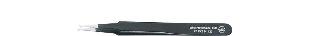 Wiha SMD-Pinzette Professional ESD Typ 13 (32340) 120 mm für empfindliche elektronische Bauteile, Sc