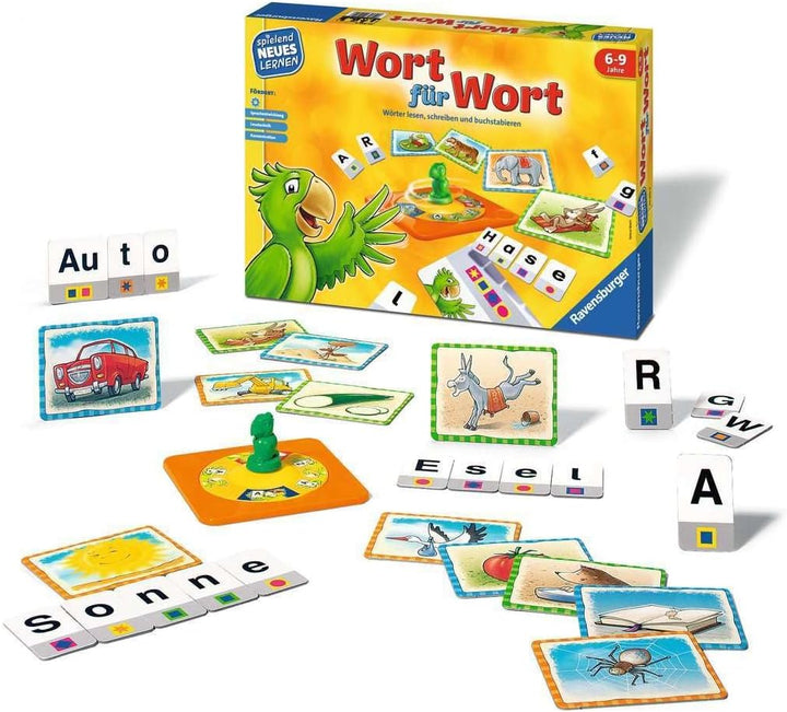 Ravensburger 24955 - Wort für Wort - Spielen und Lernen für Kinder &amp; 24976-1x1 Drachen - Lernspiel f