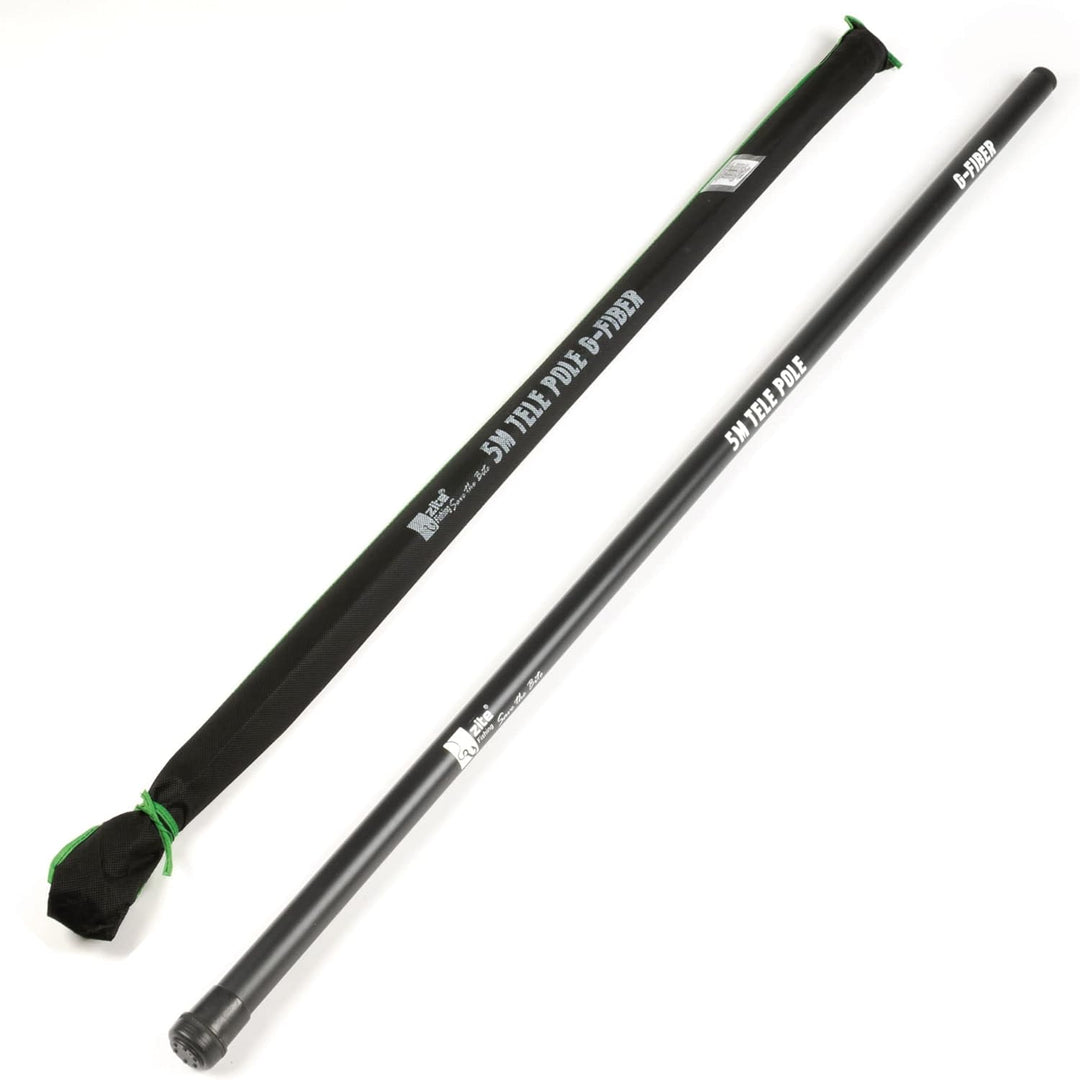 Zite Fishing Stipprute 3-7 m – Teleskoprute Stippe Glasfaser mit Spitzenring – Basic Teleskopangel/F