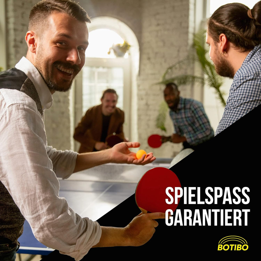 BOTIBO Tischtennisschläger 2er Set, 2