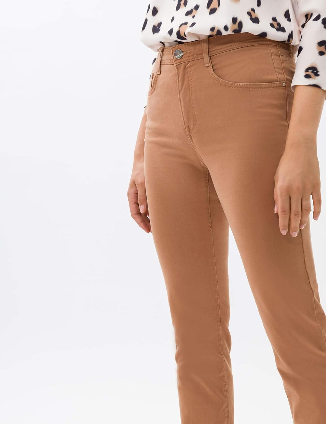 BRAX Damen Style Mary Winter Dream Hose 34W / 34L Vikunja, 34W / 34L Vikunja