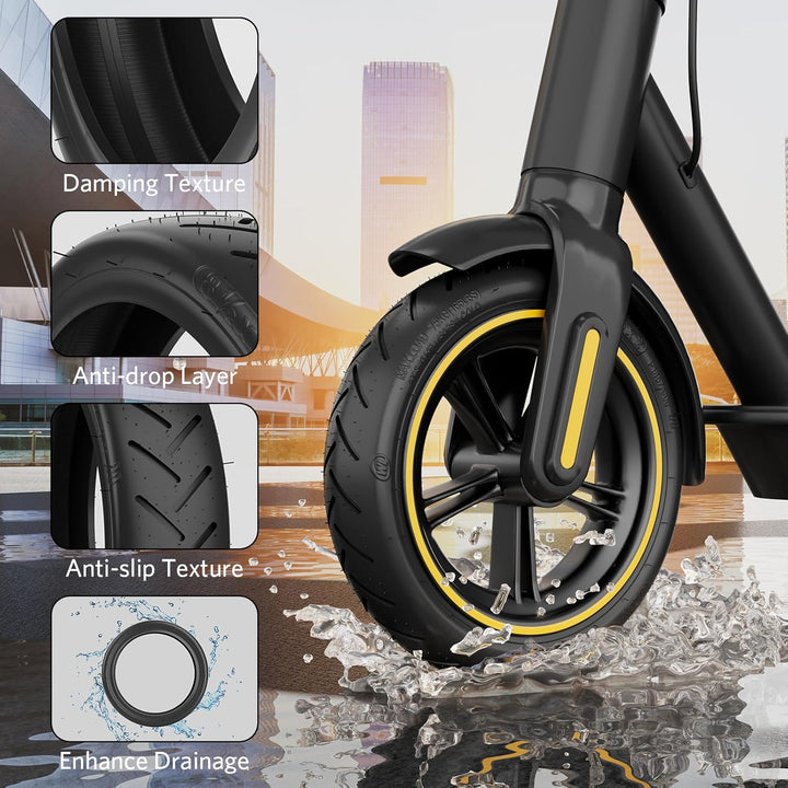 OUXI 4pcs E-Scooter-Reifen 8 1/2 Reifen mit Reifen und Schlauchpaket E-Scooter Ersatzschlauch+Reifen