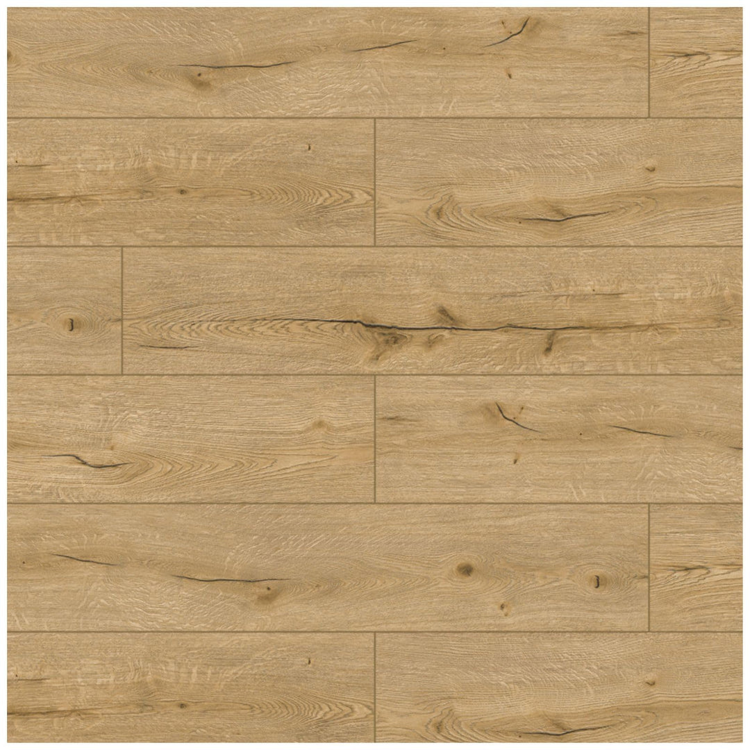 HORI Klick Hartvinylboden Rigid SPC Landhausdiele XL Holzoptik - Klick-Vinyl mit Trittschalldämmung