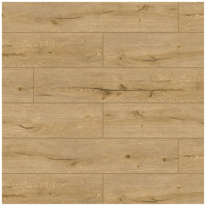 HORI Klick Hartvinylboden Rigid SPC Landhausdiele XL Holzoptik - Klick-Vinyl mit Trittschalldämmung