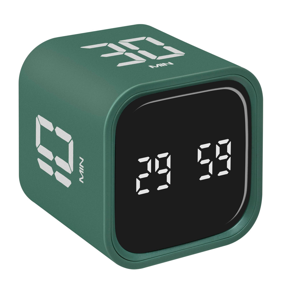 TFA Dostmann Pomodoro Timer Mini Cube Würfeltimer, 38.2061, Küchentimer, zum Backen oder Lernen, für