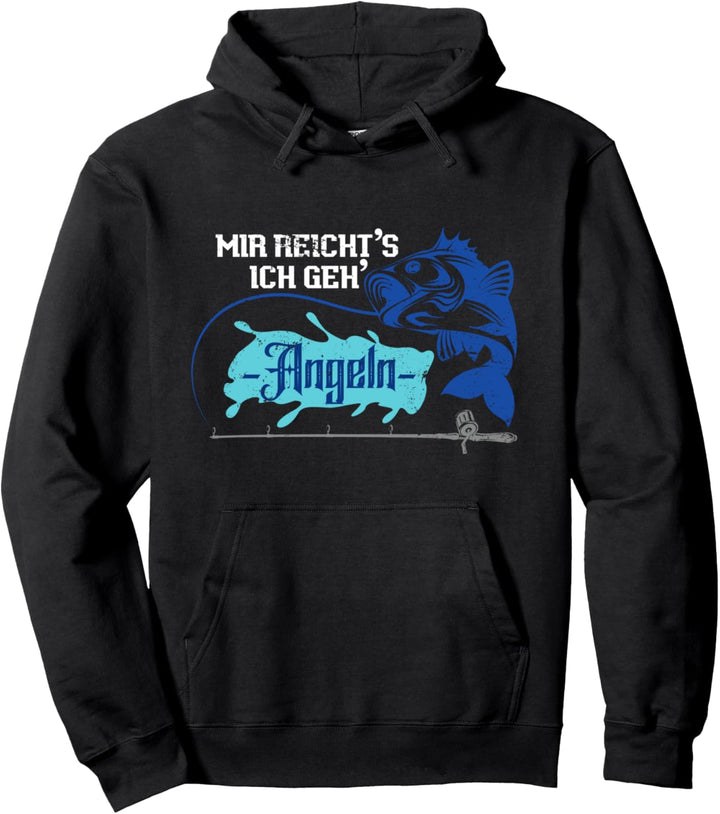 Mir reichts ich geh Angeln Pullover Hoodie